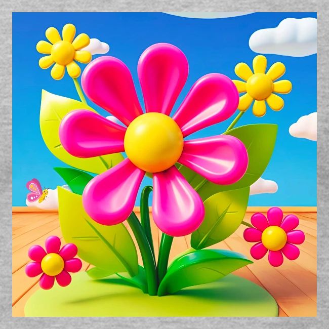 Pink Floral Peace | Sky & Nature Design