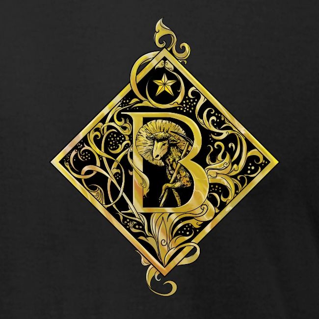 NAME STARTS WITH "B" MONOGRAM FANCY BEE!