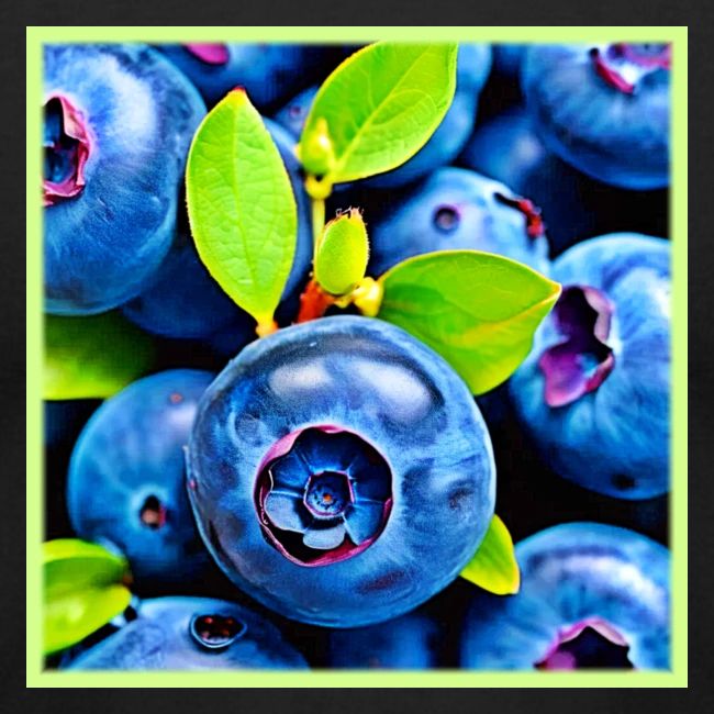 Fresh Blueberries Close-Up