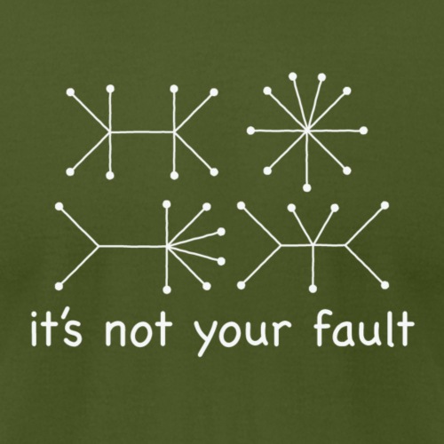 Not Your Fault - Math - Unisex Jersey T-Shirt by Bella + Canvas