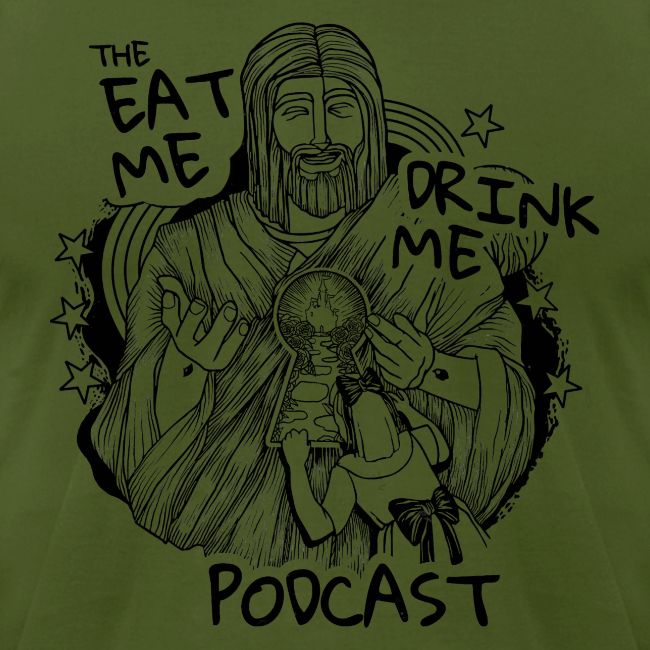 Eat Me Drink Me Podcast revamped logo