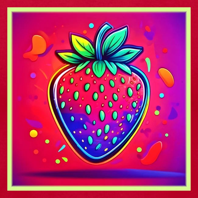 Neon Strawberry Pop