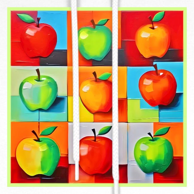 Colorful Apple Grid