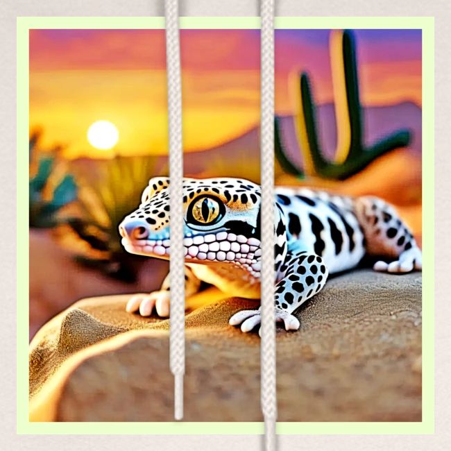 Leopard Gecko Desert Design