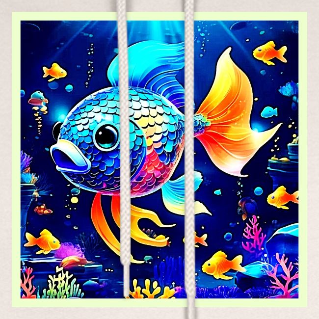 Vibrant Reef Fish Design