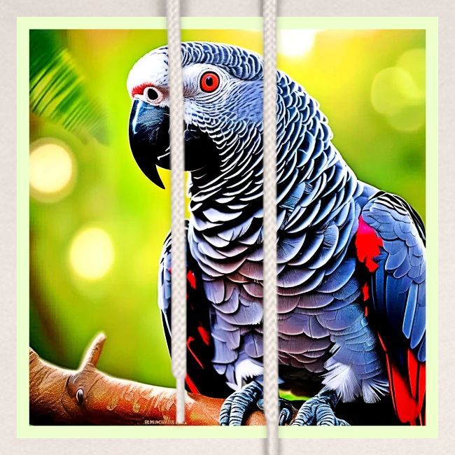 Talking African Grey Parrot