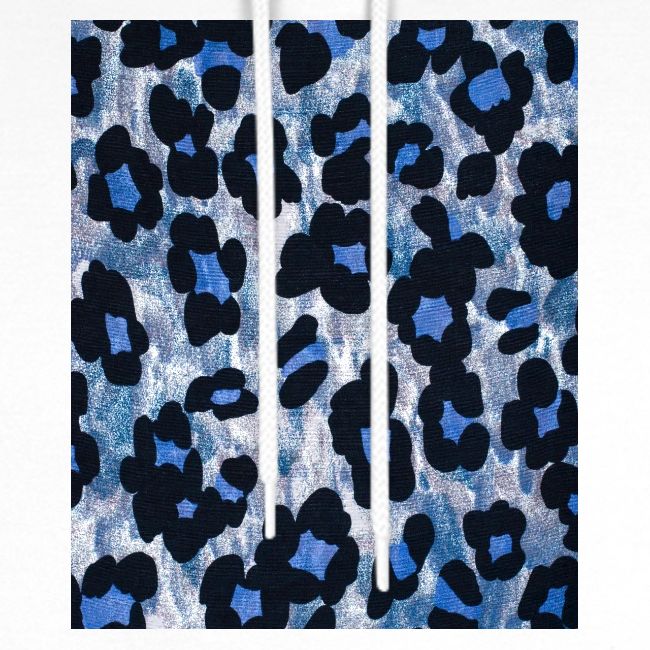 blue ank black leopard pattern