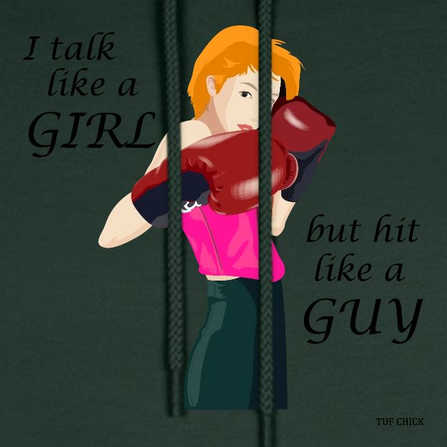 Blonde - I talk like a girl but hit like a guy
