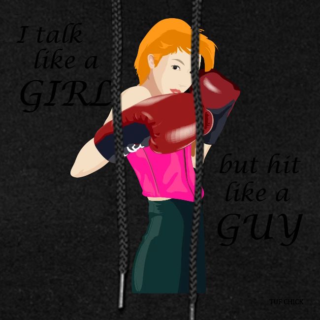 Blonde - I talk like a girl but hit like a guy