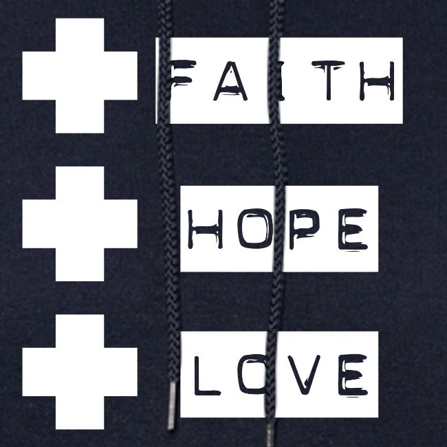 3 crosses , faith hope love