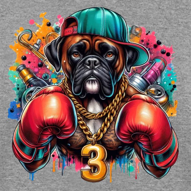 Boxer Dog Art