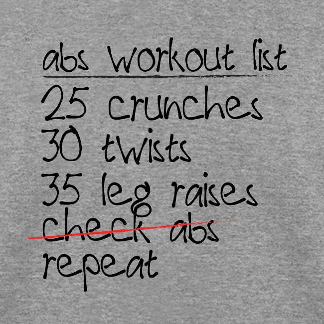 Abs Workout List