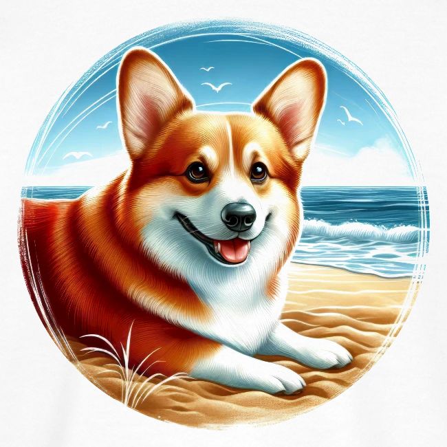 Welsh Corgi Puppy Drawing
