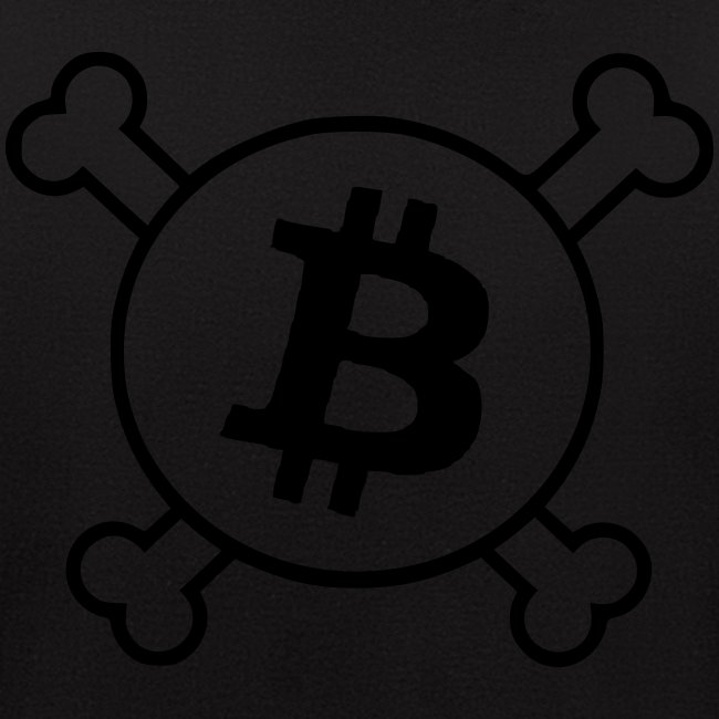 btc pirateflag jolly roger bitcoin pirate flag