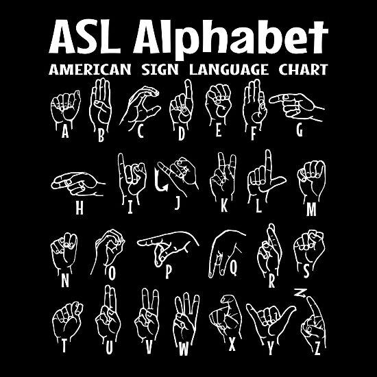 Zip Asl Hood Sign Language ILY LOVE AMERICAN SIGN LANGUAGE ZIP HOODIE NEVER