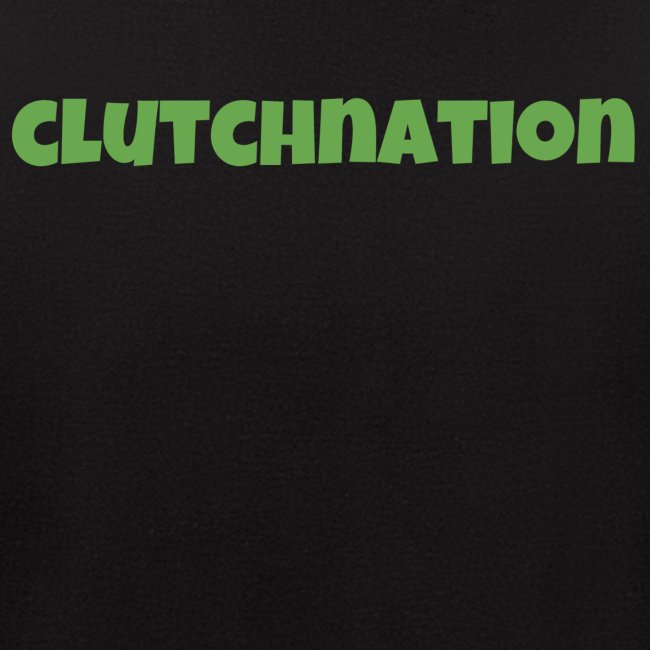 green clucthnation merch lucky font