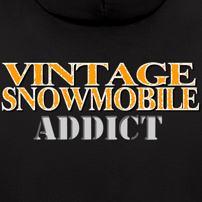 Vintage Snowmobile Addict