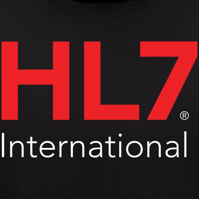 Logo international HL7 - Revers