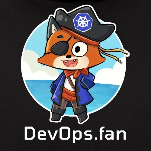 DevOps.fan Pirate Foxy zip hoodie