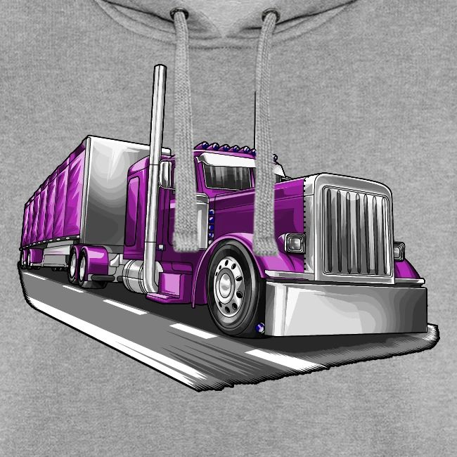 Tracktor Trailer Semi Truck Big Rig