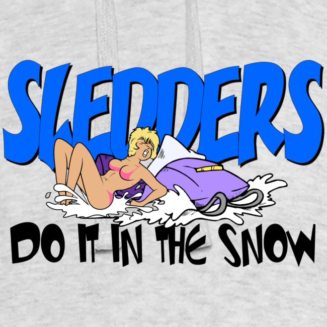 Sledders Do It in the Snow