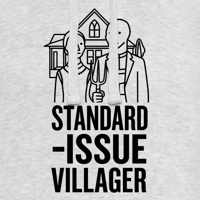 Standard-Issue Villagers (Black on Light)