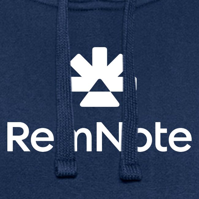 White logo with text, vertically stacked