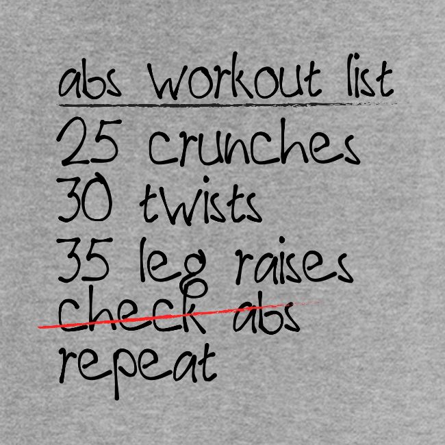Abs Workout List