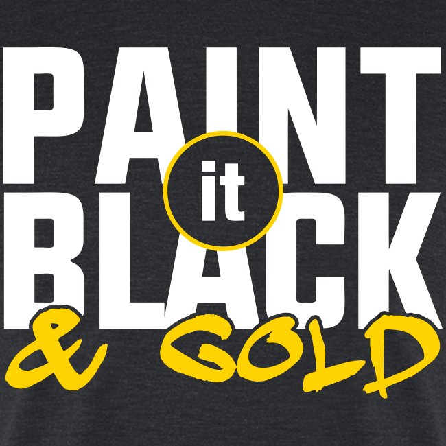 Black And Gold Women's T-Shirts