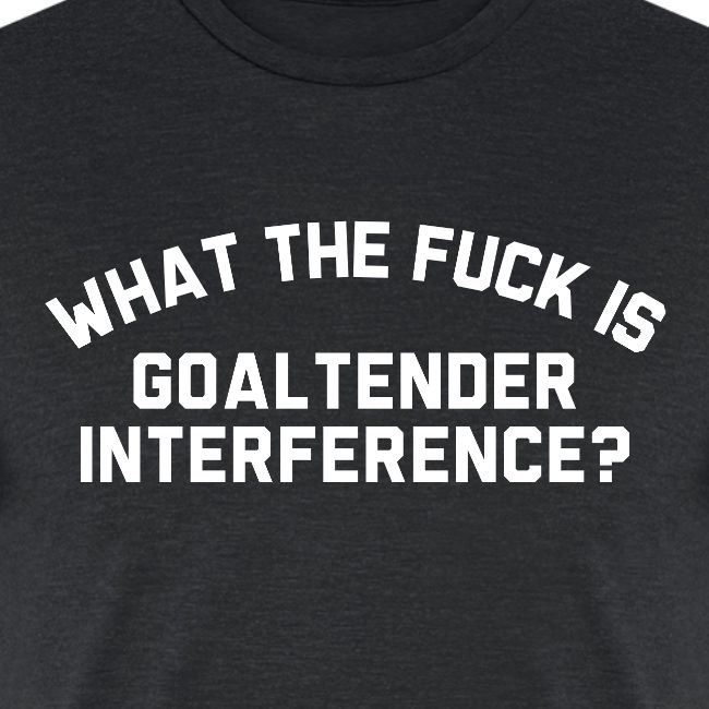 WTF is Goaltender Interference