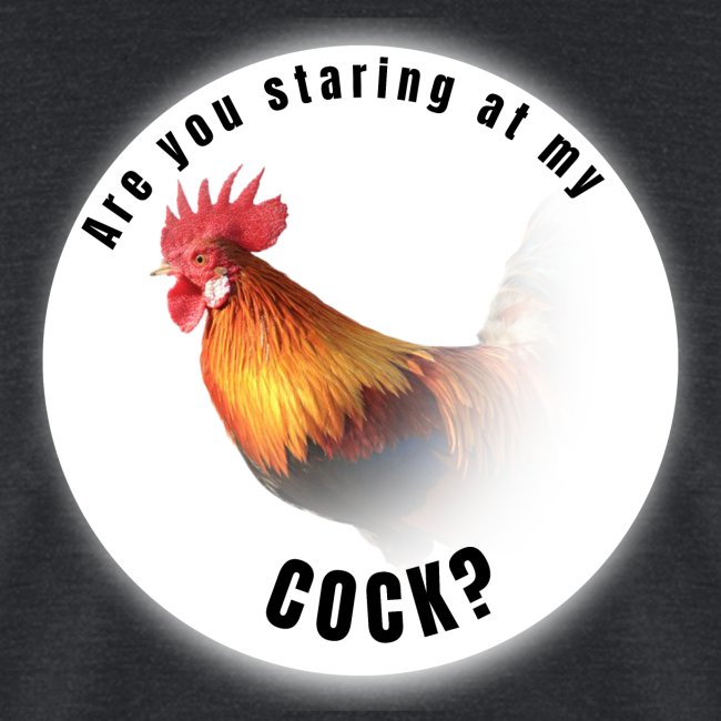 Are you staring at my cock