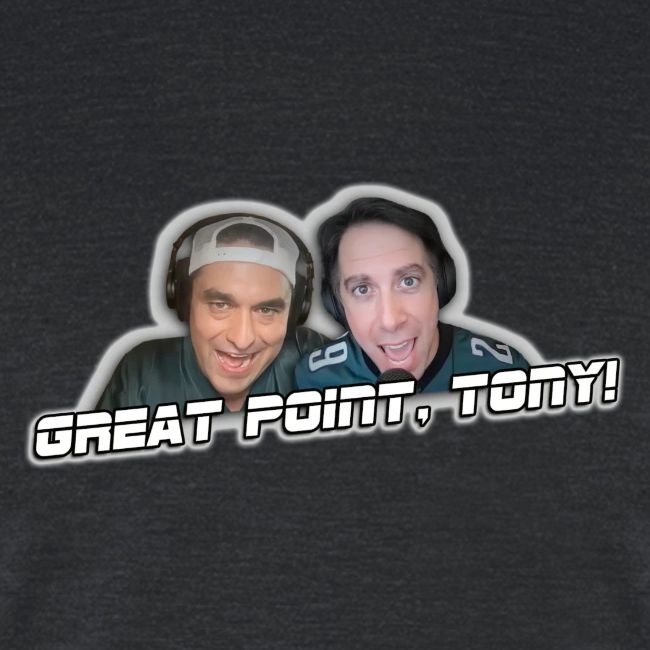 GREAT POINT, TONY! (with Fusco Show back)