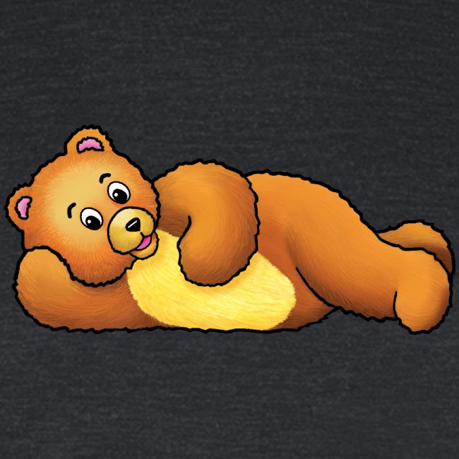 Teddie Bear Front & Logo Back