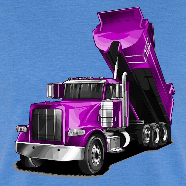 Dump Truck Purple