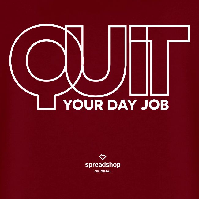 Quit in white