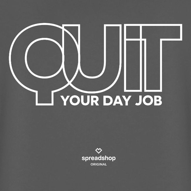 Quit in white