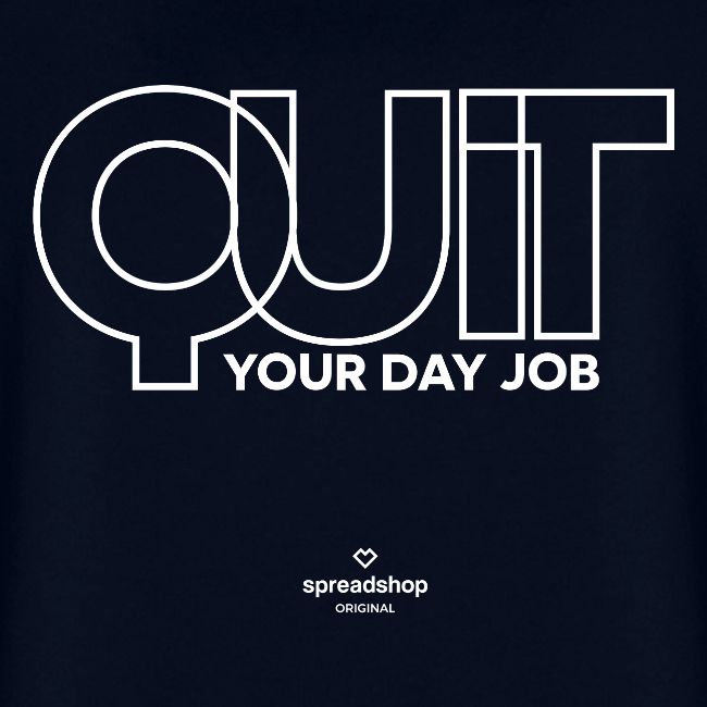 Quit in white