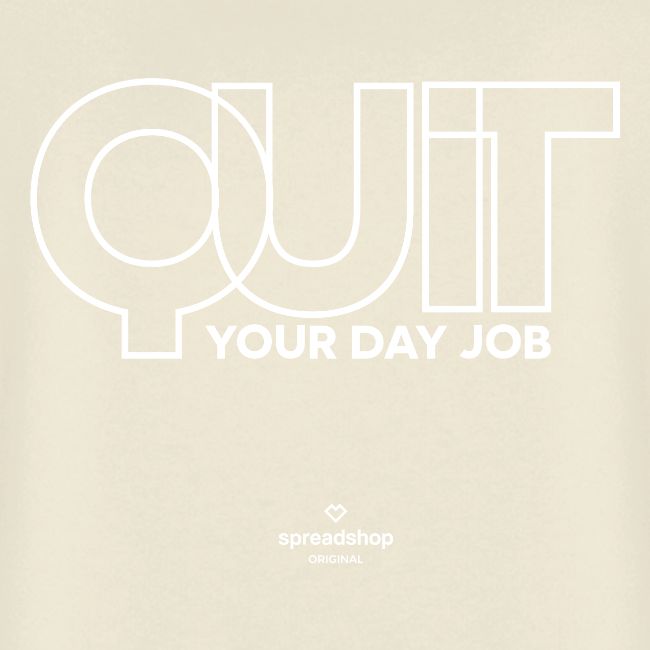 Quit in white