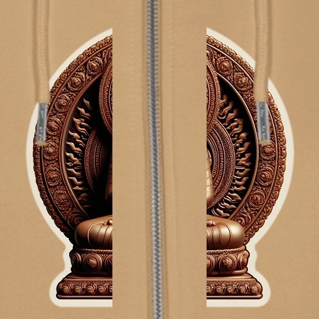 Buddha Statue in meditation and Hand Mudra