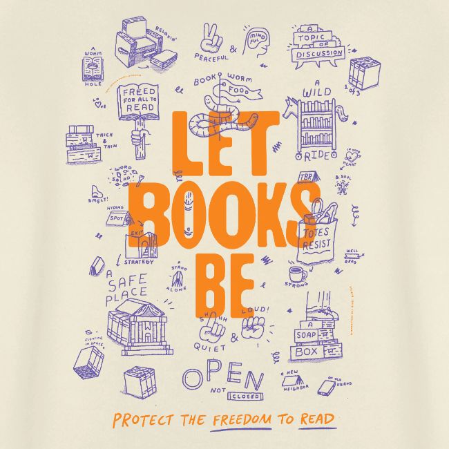 Let Books Be by Mikey Burton