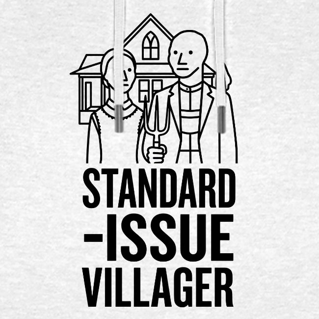Standard-Issue Villagers (Black on Light)