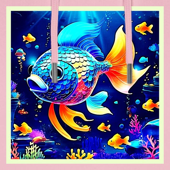 Vibrant Reef Fish Design