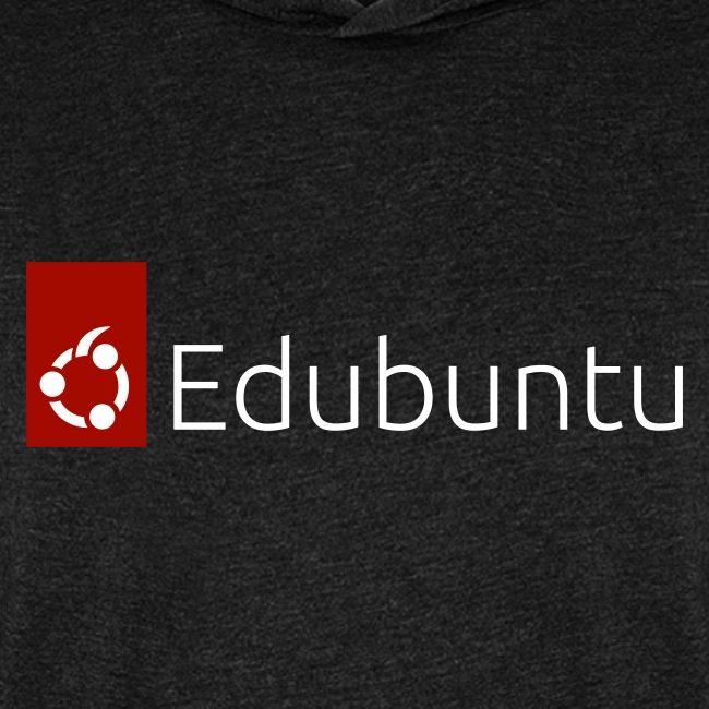 Edubuntu Logo 2023 - White