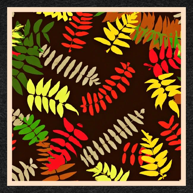 Autumn Leaves Pattern Art