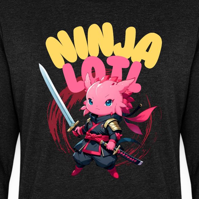 Kawaii Axolotl Ninja