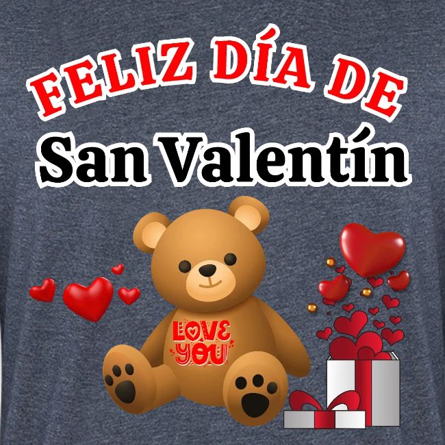 Valentine's Day Celebration Bears Love Hearts.