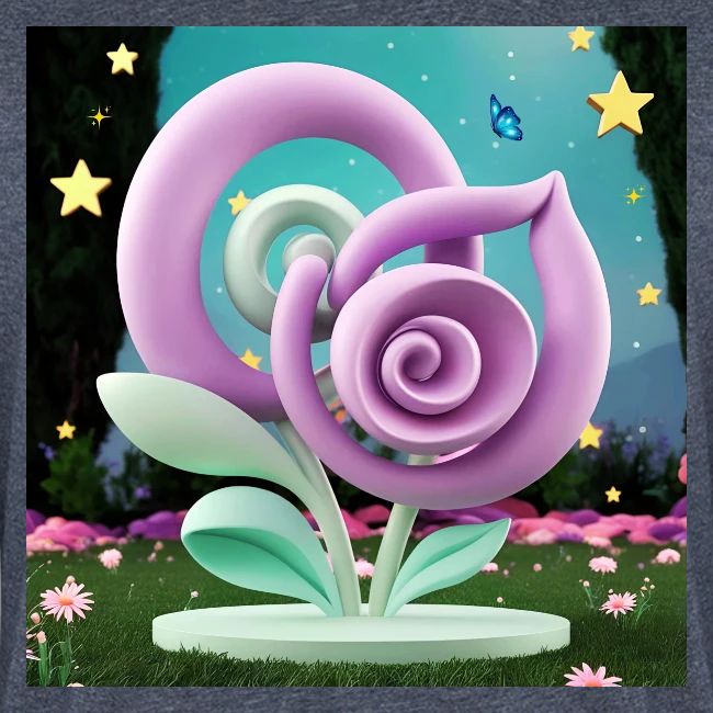 Lila Bloom | Double Floral Eco-Inspired Art