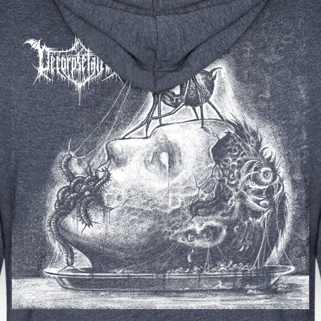 Decorpsetated - Human Words album cover, white
