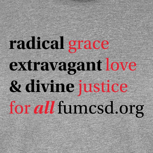 Grace. Love. Justice. serif font