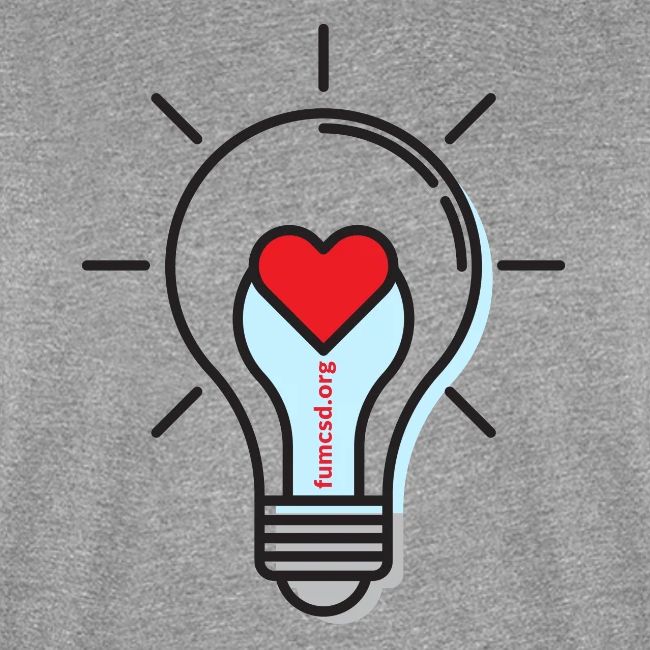 FUMCSD Heart Light Bulb